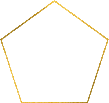 Gold Pentagon Border